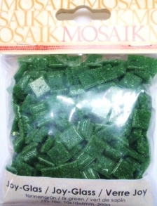 Mosaiikki lasinen J33 Fir green 200g - Askartelutarvikkeet - 147137 - 1