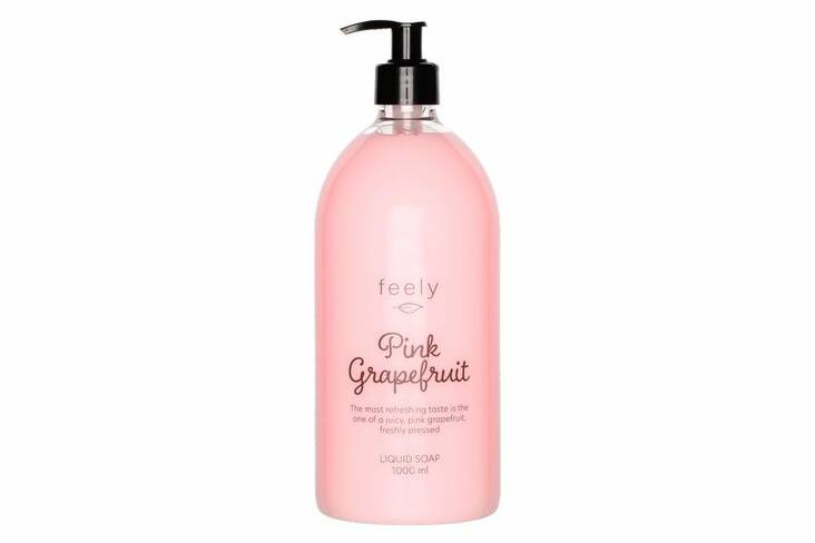 Nestesaippua 1L FEELY Pink Grapefruit - Saippuat ja annostelijat - 171777 - 1