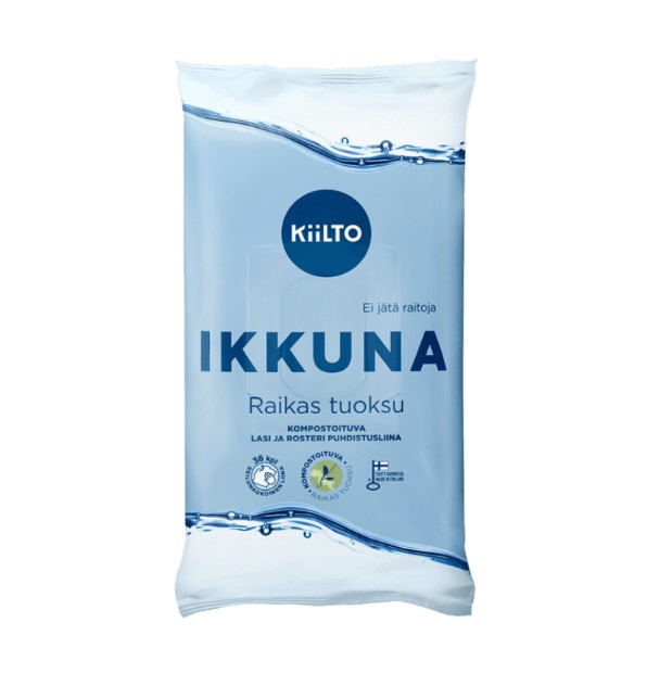 Puhdistusliina KIILTO Ikkuna - Kuitukangasliinat ja telineet - 157677 - 1