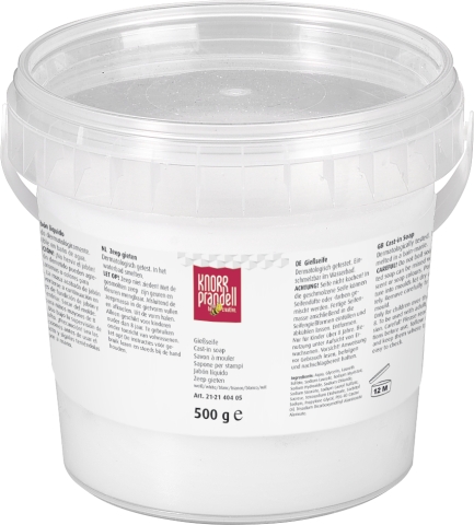 Saippuaneste valkoinen 500g - Askartelutarvikkeet - 148777 - 1