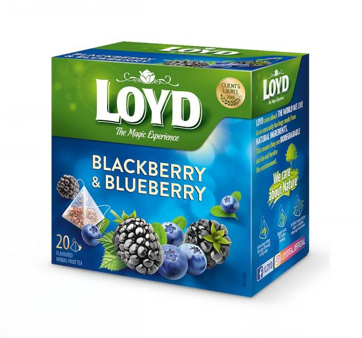Tee LOYD Blackberry Blueberry - Kahvit, teet ja kaakaot - 172237 - 1