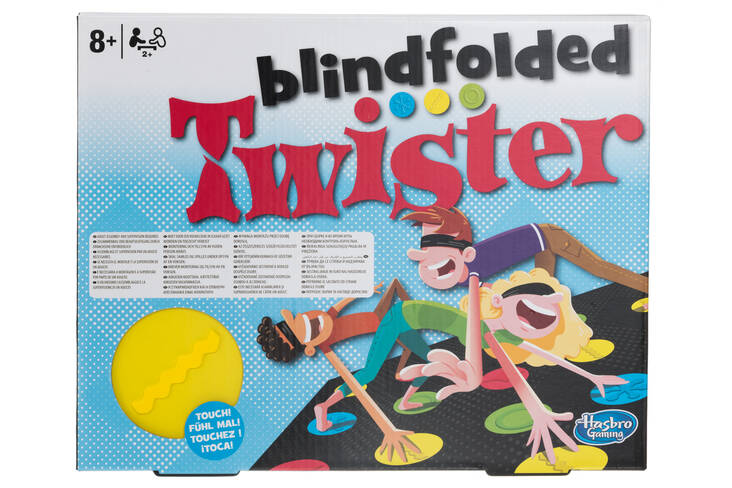 Twister peli Blindfolded Hasbro Gaming - Lautapelit - 164217 - 1
