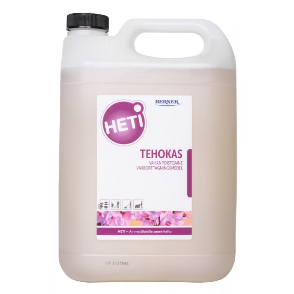 Vahanpoistoaine 5L HETI Tehokas - Lattian pesuaineet - 160257 - 1