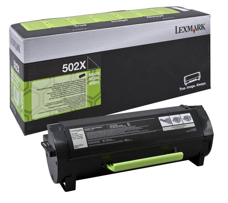 Värikasetti LEXMARK 502X laser - Lexmark laservärikasetit ja rummut - 131647 - 1
