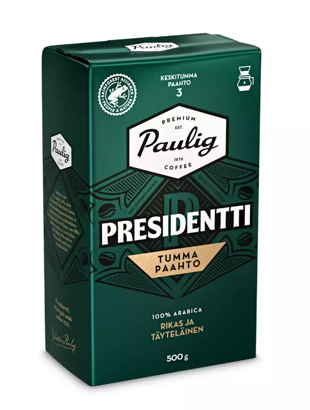 Kahvi 500g PAULIG Presidentti - Kahvit, teet ja kaakaot - 146977 - 1