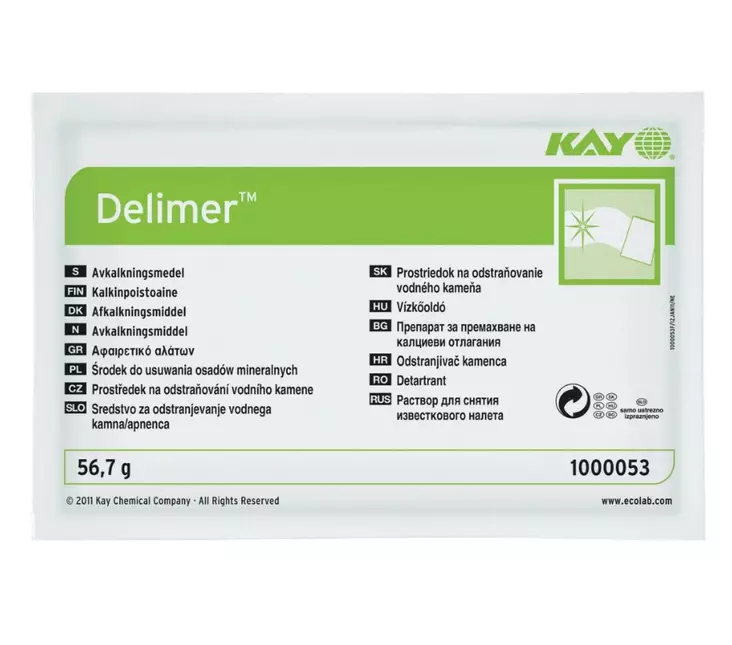 Kalkinpoistoaine 56,7g KAY Delimer - Astianpesuaineet ja keittiön puhtaus - 184397 - 1