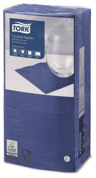 Lautasliina 24x24cm 1/4 TORK Cocktail - Servietit ja lautasliinat - 117178 - 1