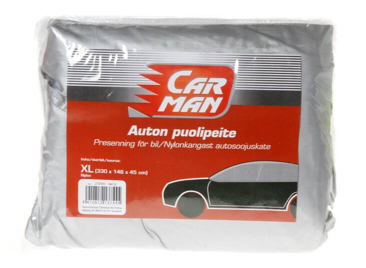 Carman auton puolipeite harmaa - Autotarvikkeet - 144588 - 1