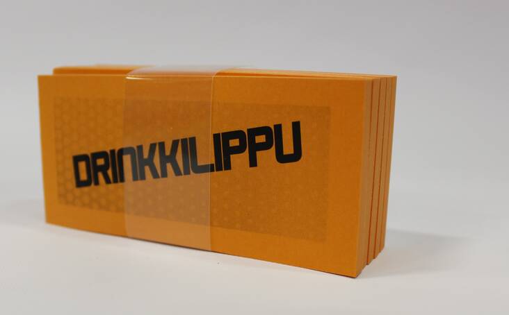 Drinkkilippu 50kpl/nide - Muut paperijalosteet - 159098 - 1