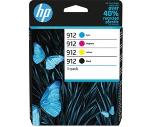 HP 912 mustesuihku 4-väriä - Mustesuihkuvärit HP - 167588 - 1