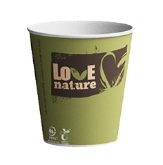 Kahvikuppi 250ml HUHTAMÄKI Bioware - Kertakäyttömukit ja niiden kannet - 157548 - 1