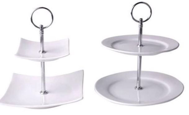 Kakkutarjotin 2-krs lajitelma - Ruuanvalmistusvälineet - 145058 - 1