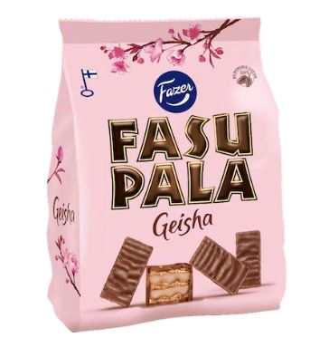 Keksi Fasupala Geisha 175g FAZER - Keksit ja korput - 174028 - 1