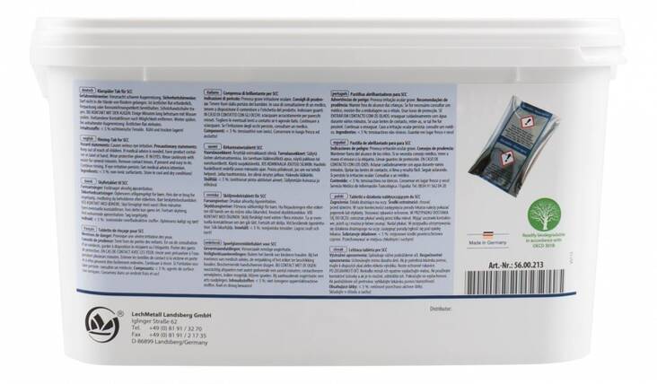 Kirkasteainetabletti Cleanjet - Astianpesuaineet ja keittiön puhtaus - 157908 - 1