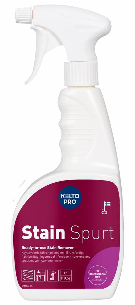 Tahranpoistoaine 750ml KIILTO StainSpurt - Tekstiilien puhdistus ja huolto - 162788 - 1
