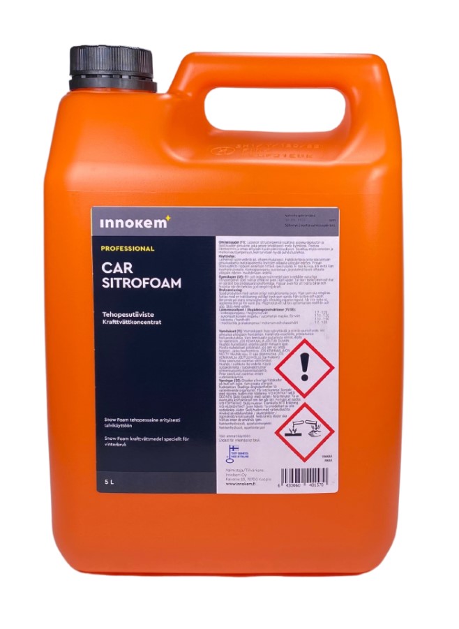 Tehopesuaine 200l INNOKEM Sitrofoam 200L - Rasvan ja pinttyneen lian poistoaineet - 169328 - 1