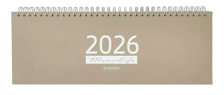 Memo Life, beige - Pöytäkalenterit - 185228 - 1