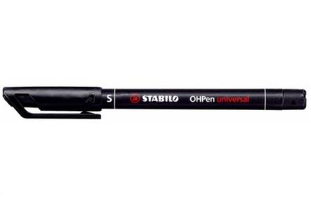 Merkkauskynä S/0,4mm STABILO OHPen - Piirtoheitinkynät spriiliukoiset - 107419 - 2