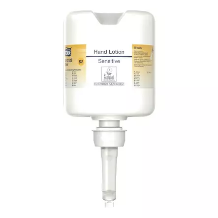 Käsivoide 0,475L TORK Sensitive S2 - Kosteusrasvat ja käsihuuhteet - 116609 - 1