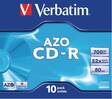 CD-R VERBATIM AZO 80min/700Mb 52x - CD-R ja DVD-levyt - 159529 - 1