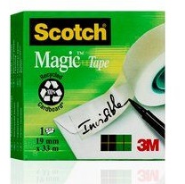 Asiakirjateippi 19mm/33m SCOTCH Magic - Asiakirjateipit - 104549 - 1