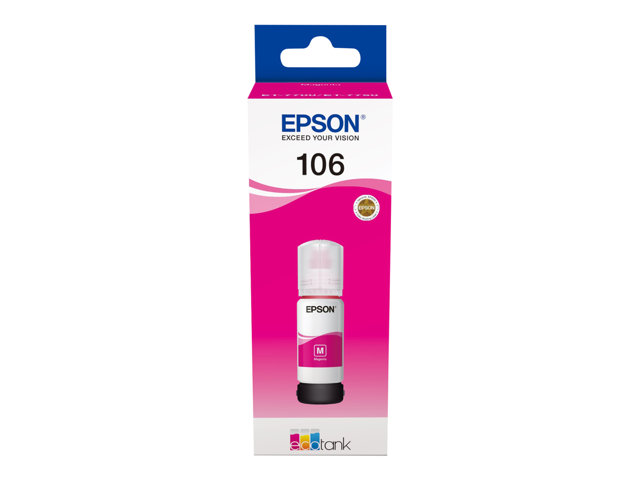 EPSON 106 mustesuihku pullo - Mustesuihkuvärit Epson - 168509 - 1