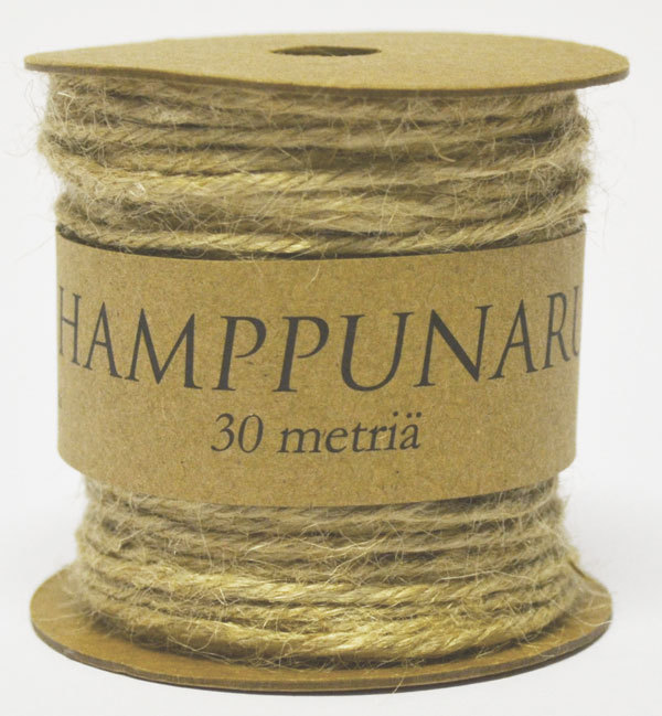 Hamppunaru 2mm/30m - Askartelutarvikkeet - 146509 - 1