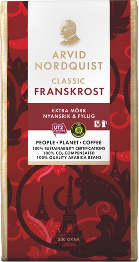 Kahvi 500g NORDQUIST Franskrost - Kahvit, teet ja kaakaot - 145079 - 1