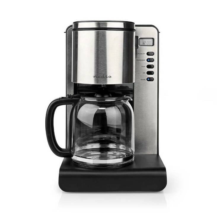 Kahvinkeitin 1000W 1,5L NEDIS - Keittiön pienkoneet - 177359 - 1