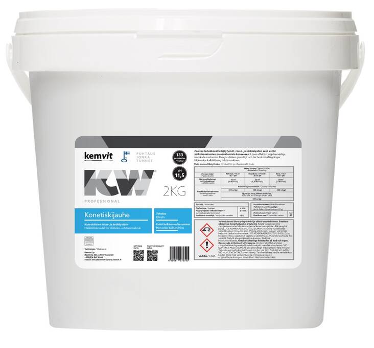 Konetiskijauhe 2kg KW - Astianpesuaineet ja keittiön puhtaus - 133999 - 1