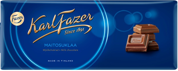 Suklaalevy 180g FAZER Sininen - Makeiset - 154679 - 1