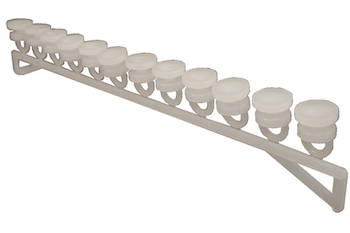 U-kiskon pyöröl.2x12 liukua - Verhot ja verhotarvikkeet - 139619 - 1