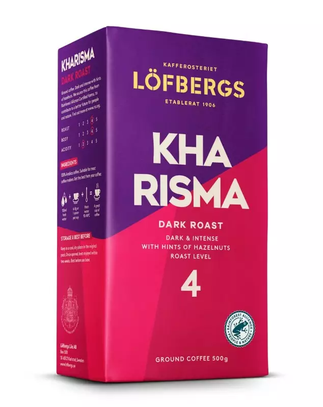 Kahvi 500g LÖFBERGS Kharisma - Kahvit, teet ja kaakaot - 158479 - 1