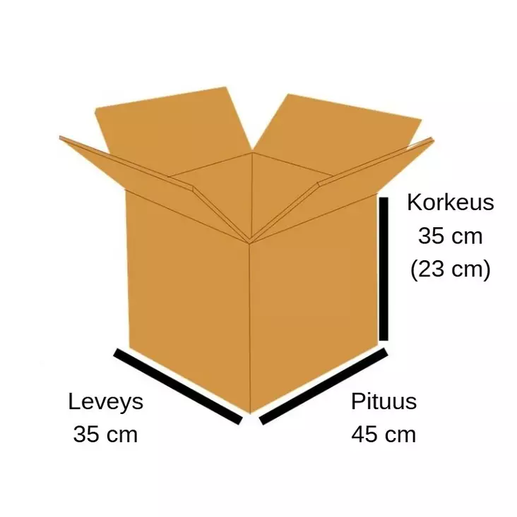 Pahvilaatikko nro 11 - Pahvilaatikot - 182299 - 1