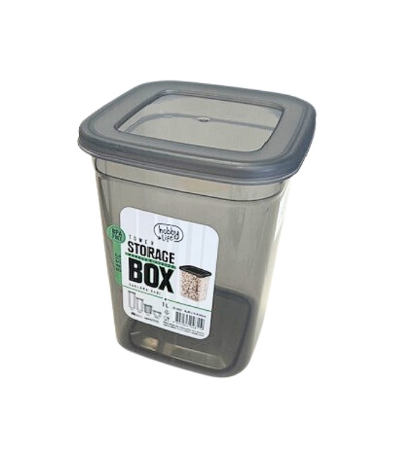 Säilytysrasia 1L HOBBY LIFE Tower - Muovirasiat ja säilöntä - 181349 - 1